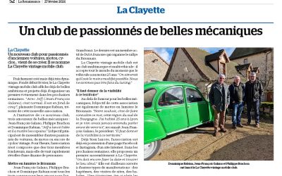 Presse : La Renaissance 27 février 2026